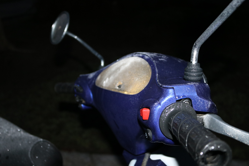 Illustration for article titled Frozen Vespa